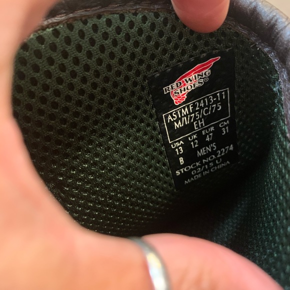 redwing pecos size 13 men’s - Picture 5 of 8